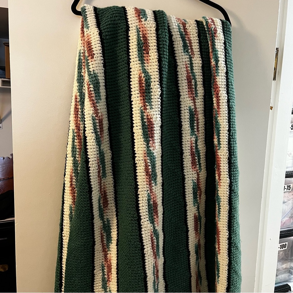 Handmade Afghan Throw Blanket